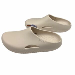Crocs Mellow Recovery Clog Bone Neutral Slip-On – M8 / W10 (NWT)